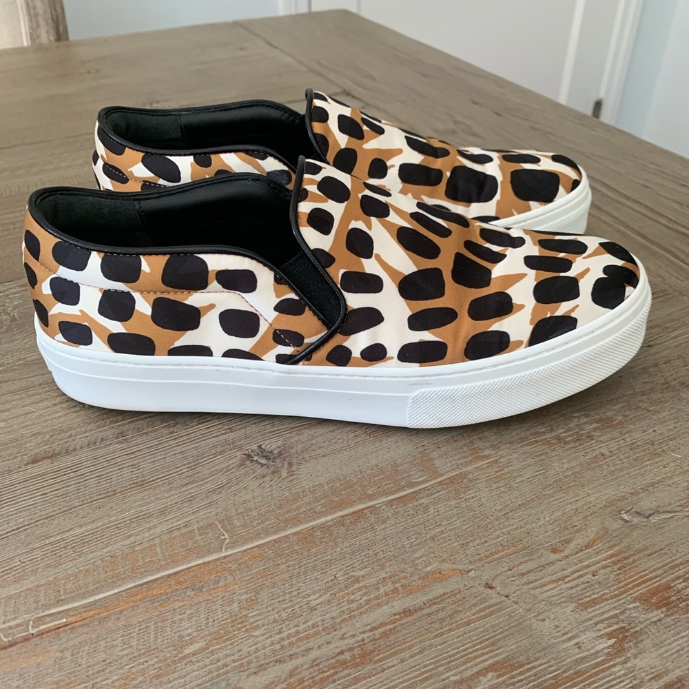 Celine leopard slip-ons